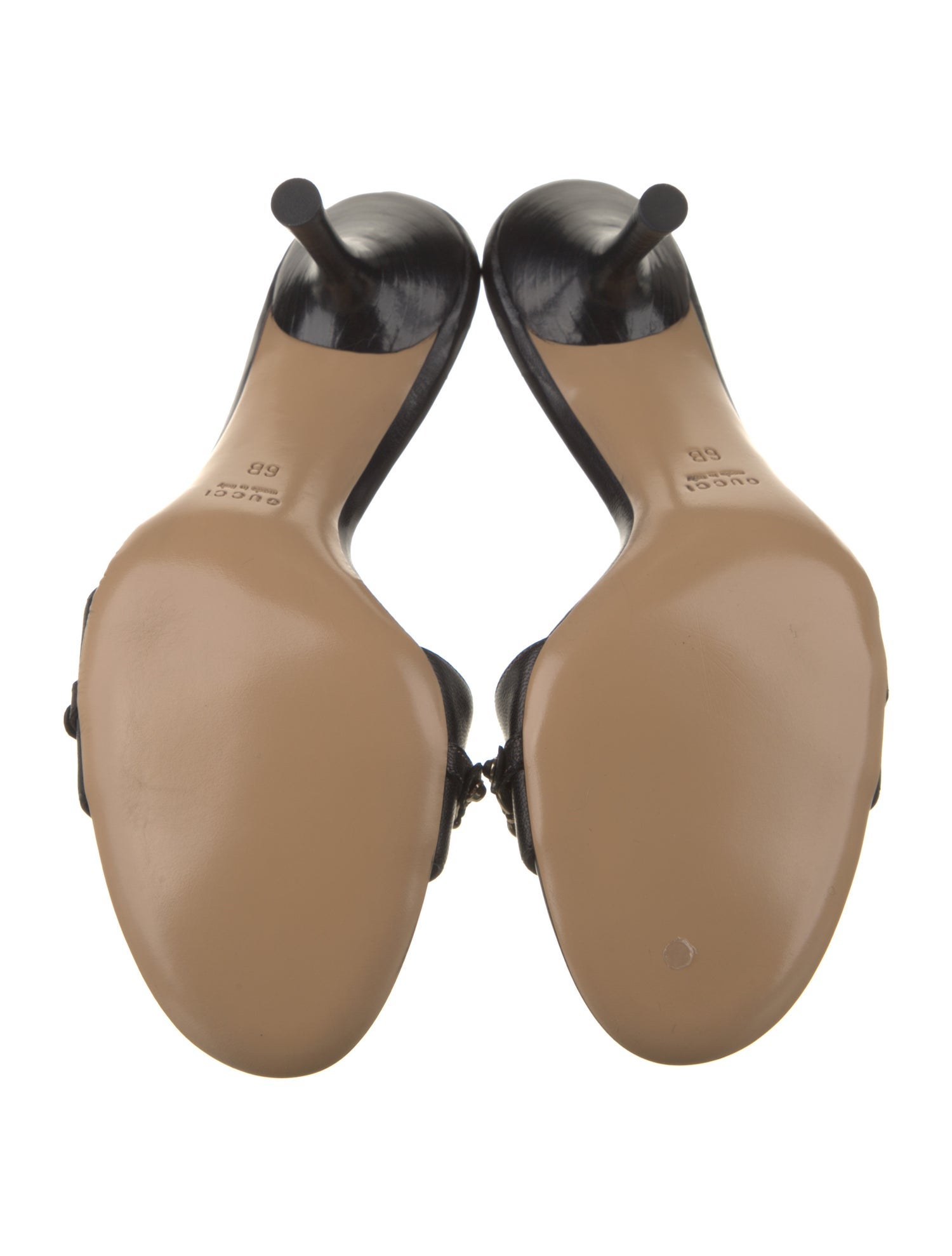 Gucci Leather Slides